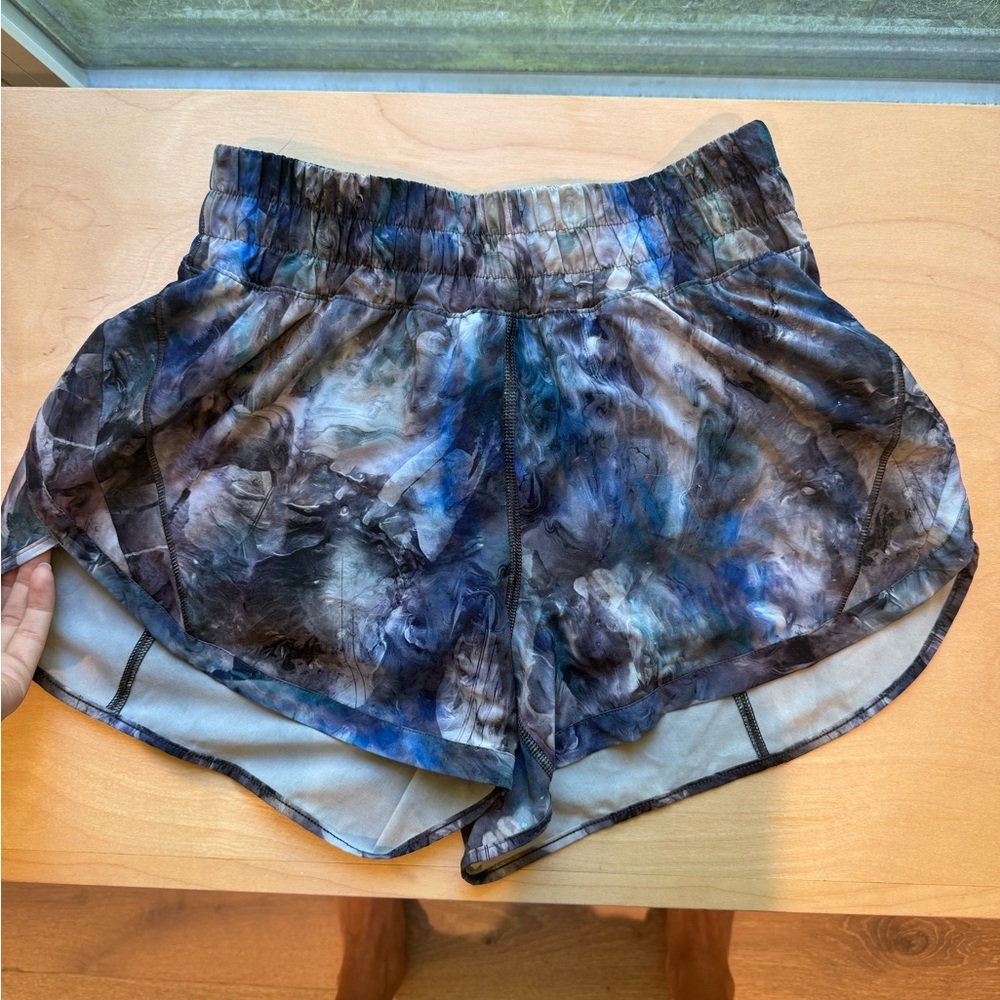 Lululemon Track That 3” High Rise shorts